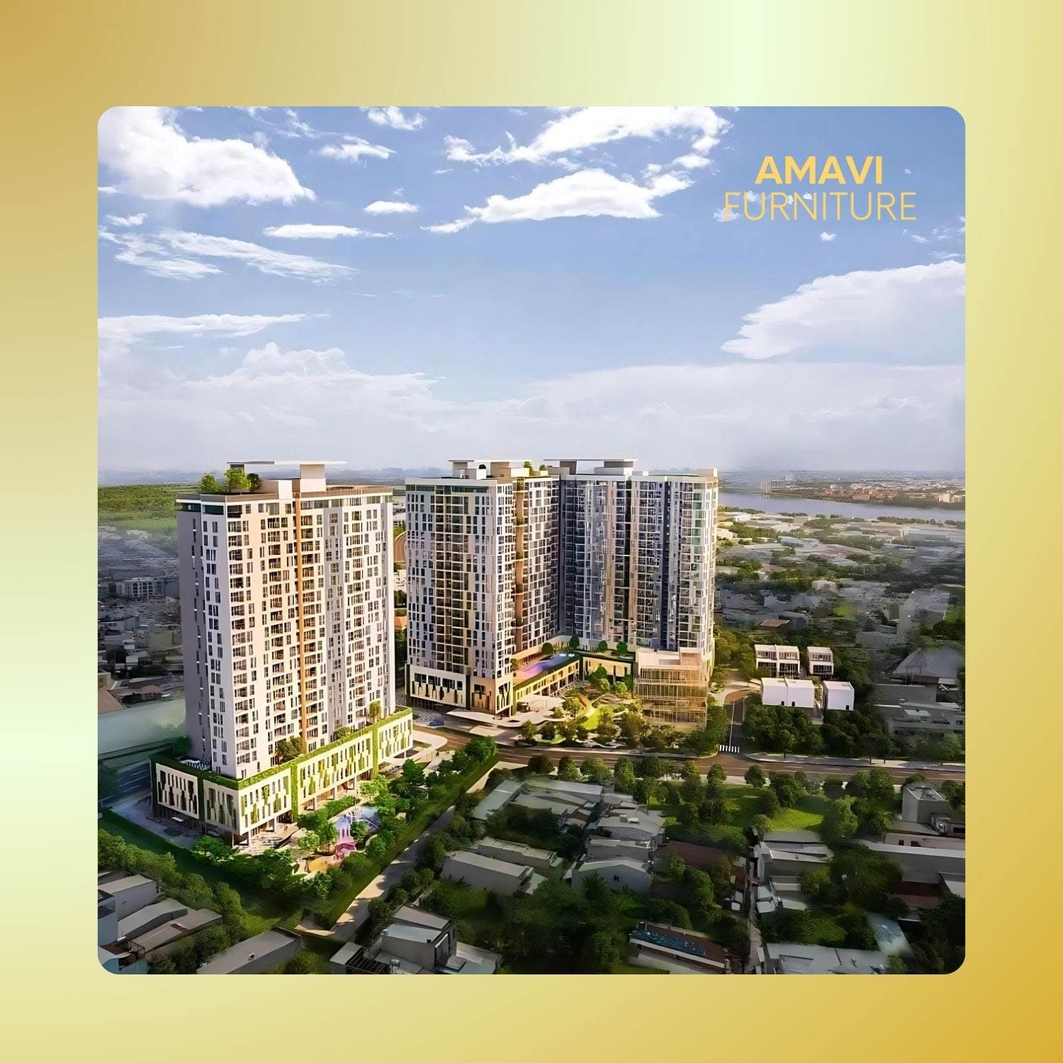 Amavi Furniture Chúc Mừng Urban Green Đô Thị Xanh Hoàn Thành Và Tỏa Sáng